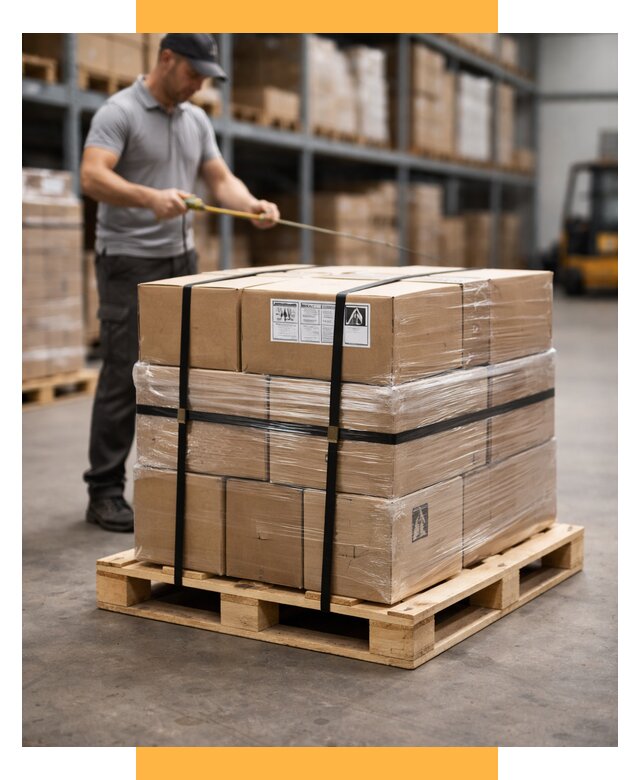 Упаковка и паллетирование грузов от 3582 р. | СетСервис-Нвч