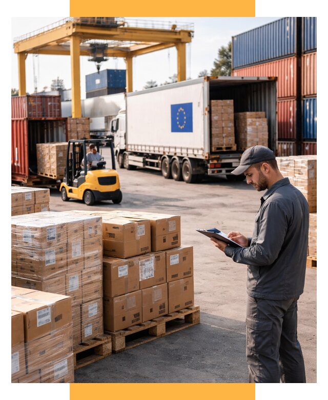 Доставка грузов из Европы от 12281 р., логистика СетСервис-Нвч