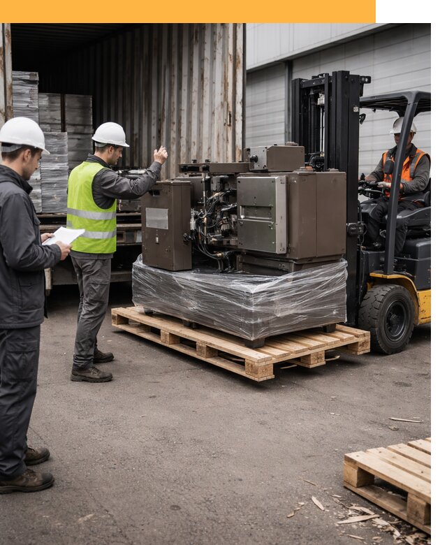 Доставка промышленного оборудования из Европы от 46053