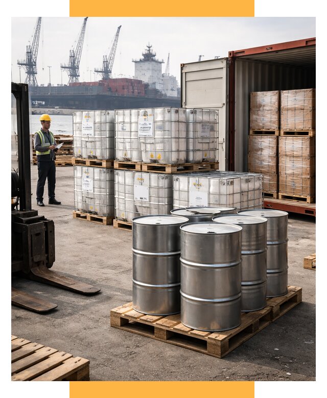 Доставка химического сырья из Индии от 255850 р. | СетСервис-Нвч