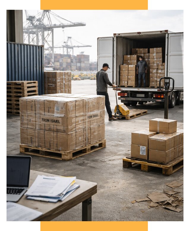 Доставка грузов из Израиля от 15351 р., логистика от СетСервис-Нвч