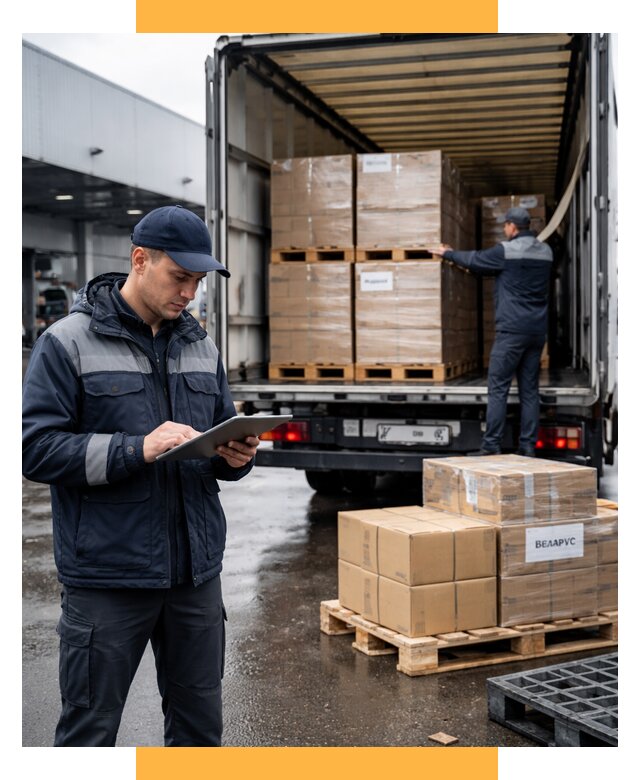 Доставка грузов из Беларуси от 15351 р. логистика СетСервис-Нвч