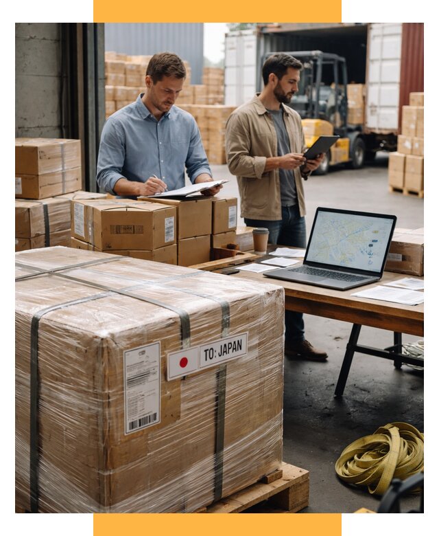 Доставка грузов в Японию от 25585 р., логистика СетСервис-Нвч