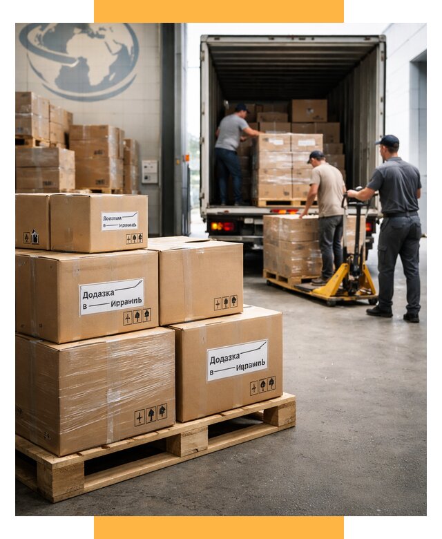 Доставка грузов в Израиль и экспорт от 46053 р. СетСервис-Нвч