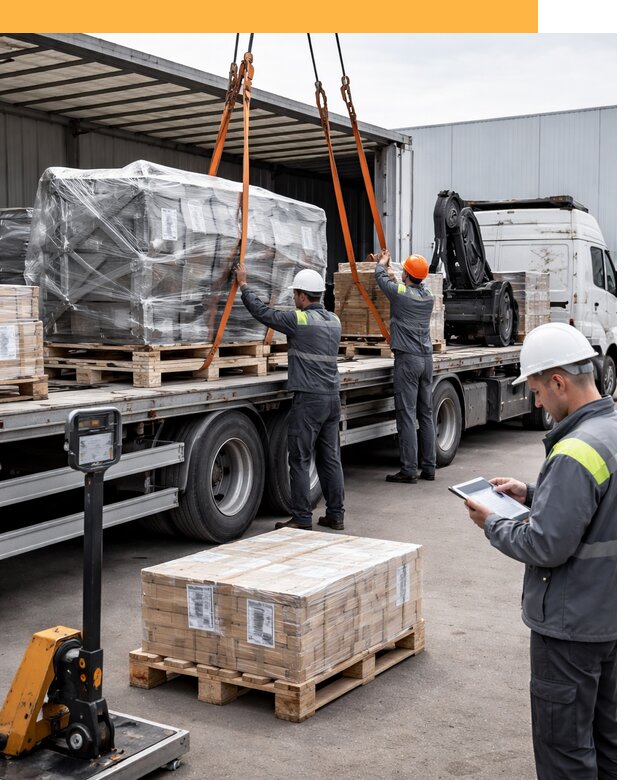 Перевозка крупного оборудования по миру от 30702 руб