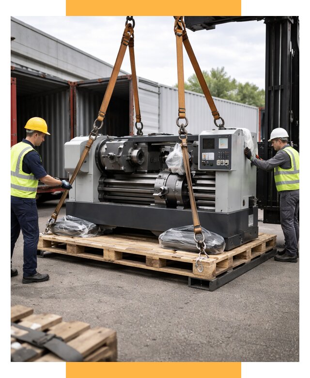 Перевозка станков и таможня от 61404 р. | СетСервис-Нвч логистика