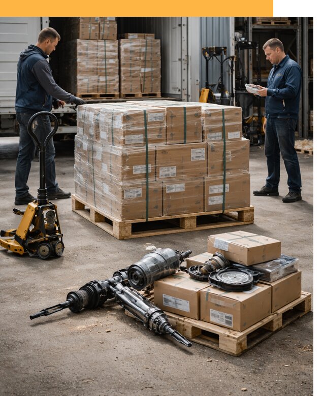 Международная перевозка автозапчастей по миру от 4605 руб