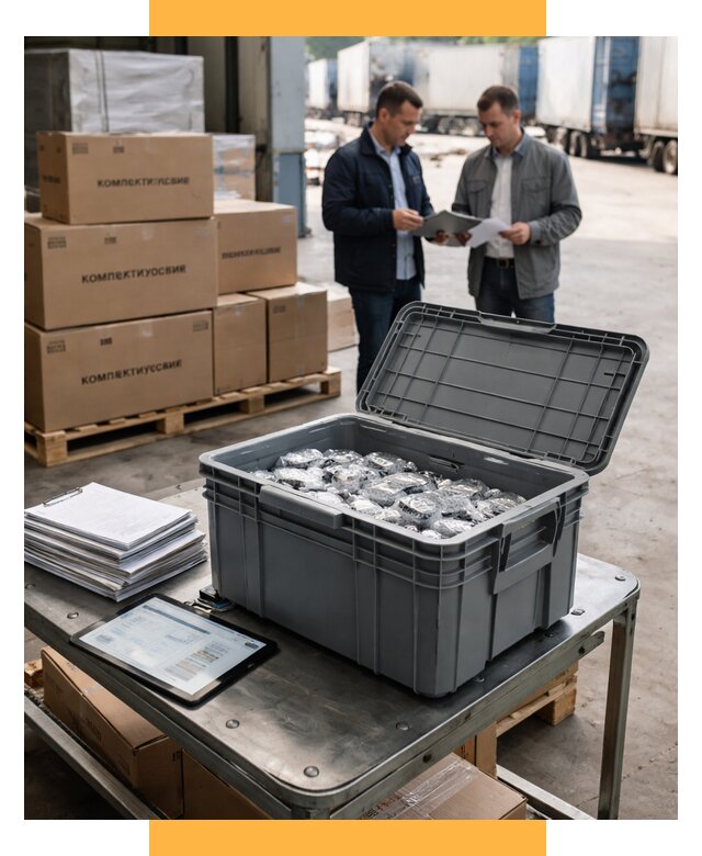 Перевозка комплектующих из Китая от 6652 р. | СетСервис-Нвч