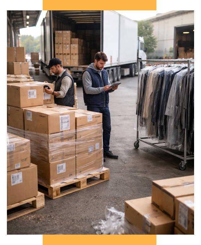 Перевозка и доставка одежды из Китая от 7676 р., СетСервис-Нвч