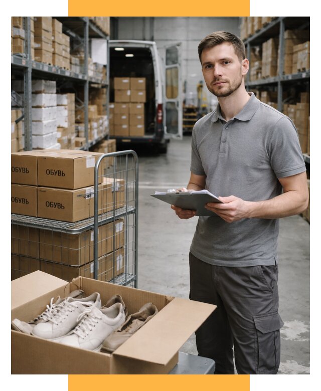 Доставка обуви из Китая и Турции от 4605 р. СетСервис-Нвч