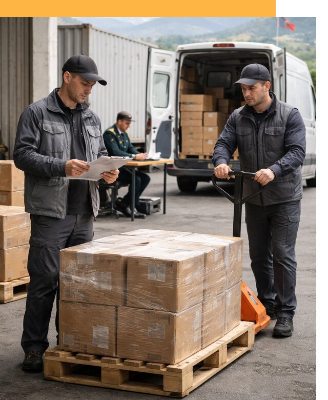 Доставка грузов через Армению, быстрая таможенная очистка от 25585