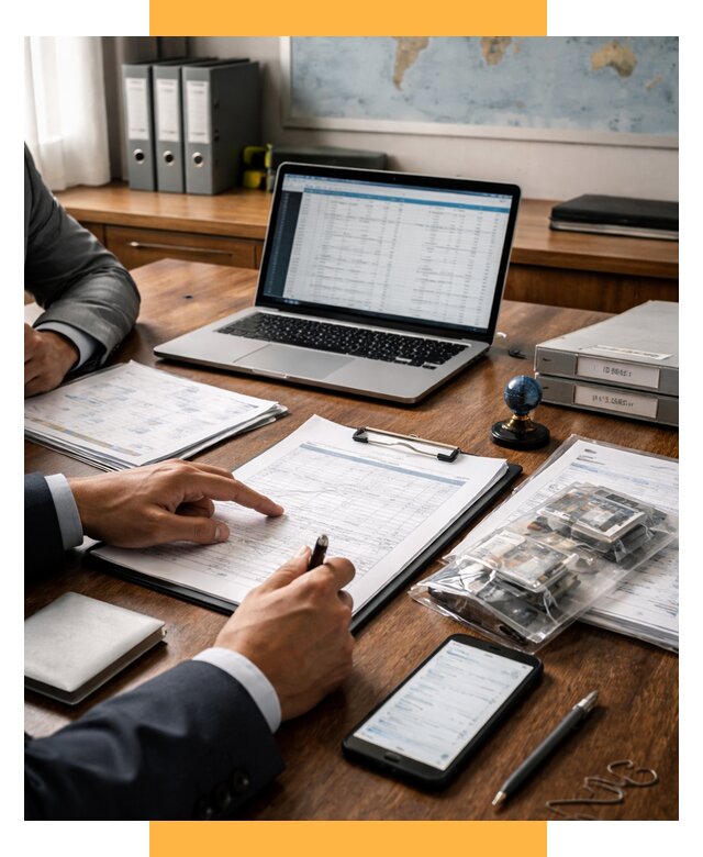 Проверка поставщика за рубежом от 8699 р. | СетСервис-Нвч аудит