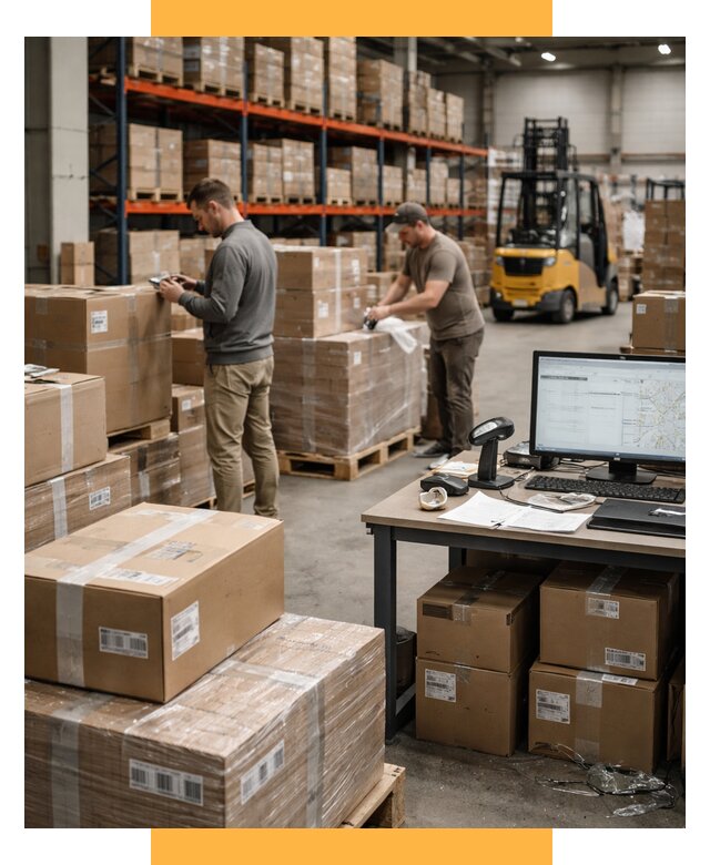 Склад консолидации в Европе от 6652 р., услуги СетСервис-Нвч